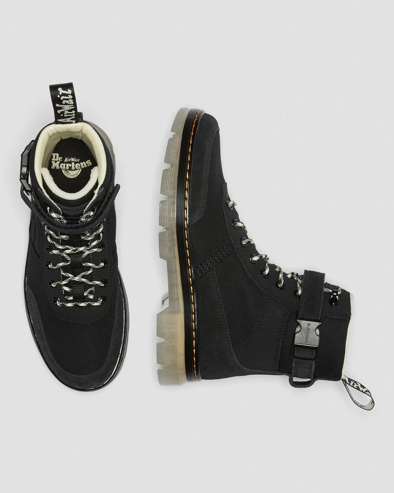 Dr Martens Combs Tech Iced Ankelstøvler Herre Sort | DK 439HAP